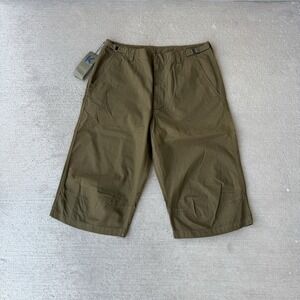 Kenzo Paris Mens Green Cotton Shorts Size 36 Casual Designer